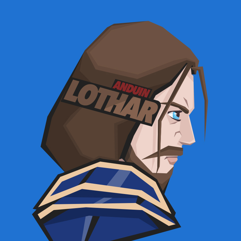 bosslogic风格|《魔兽世界》洛萨&杜隆坦头像