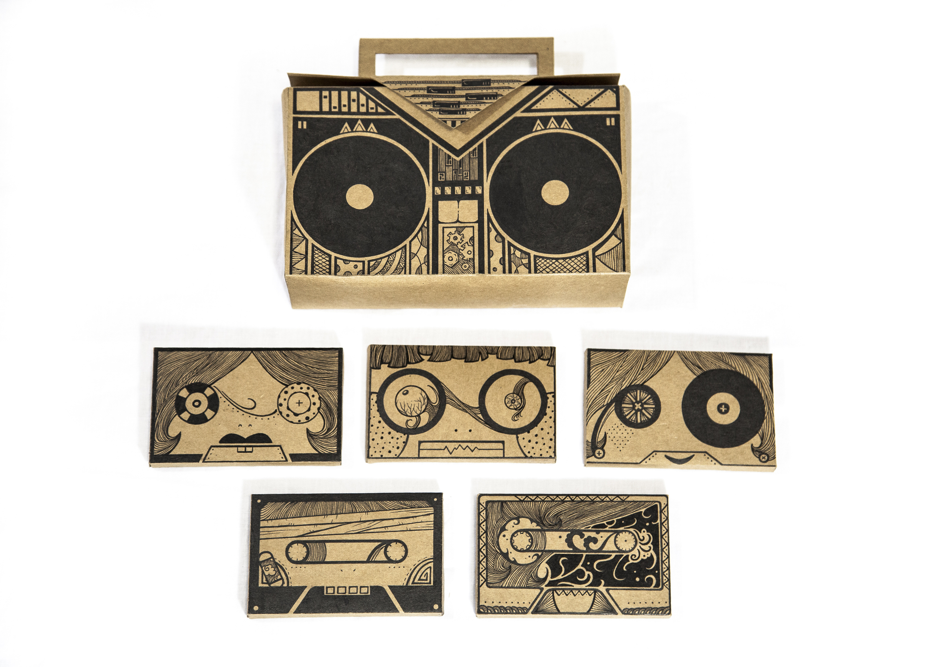 《那些盒子》纸盒插画