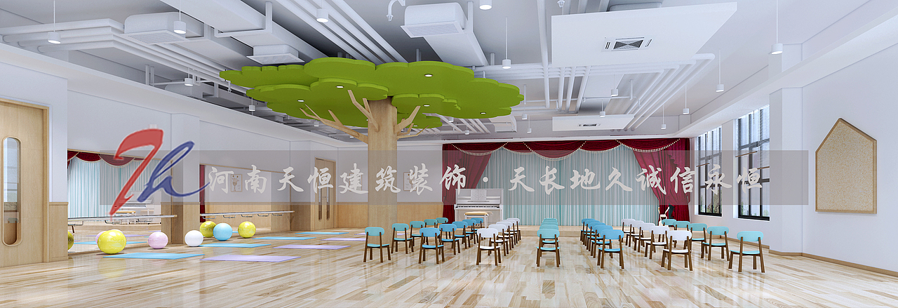 客户最喜欢的幼儿园设计风格来喽天恒装饰公司承接（图ZMjM1ODQyMTEy） - 建筑设计 - 站酷设计师tianheng365原创素材 - 站酷ZCOOL