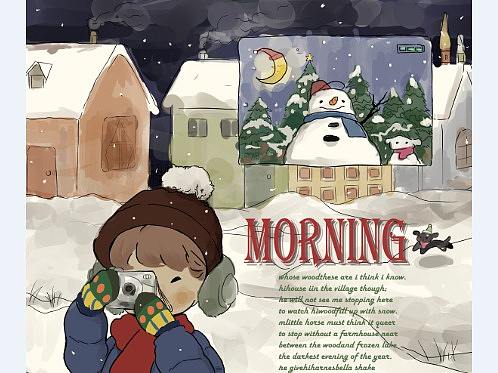 《清晨》短篇漫画