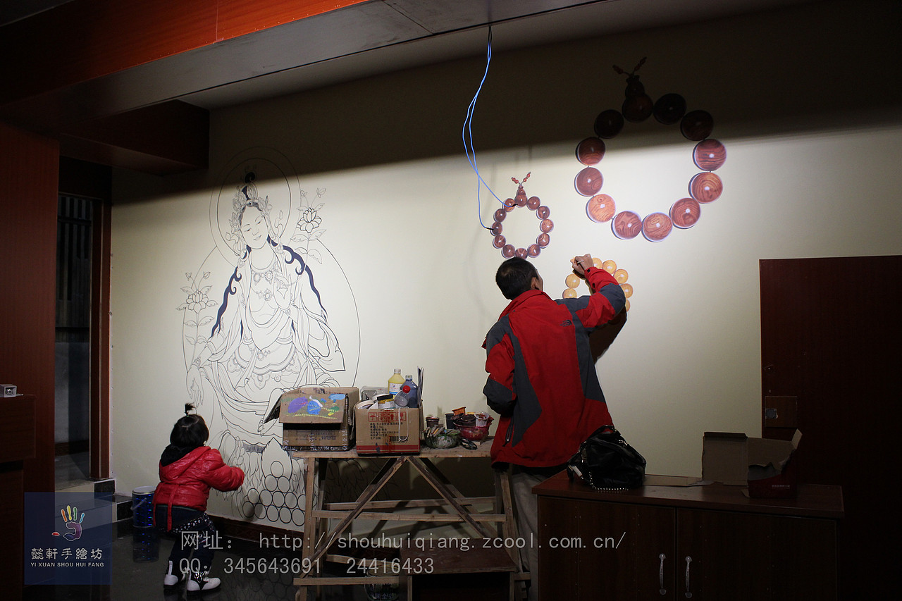 手绘佛珠