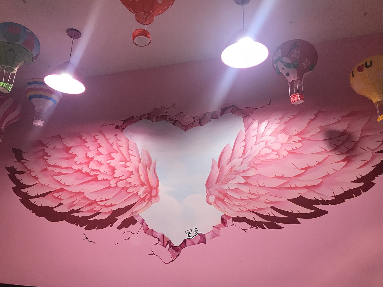 泡面小食堂墙绘