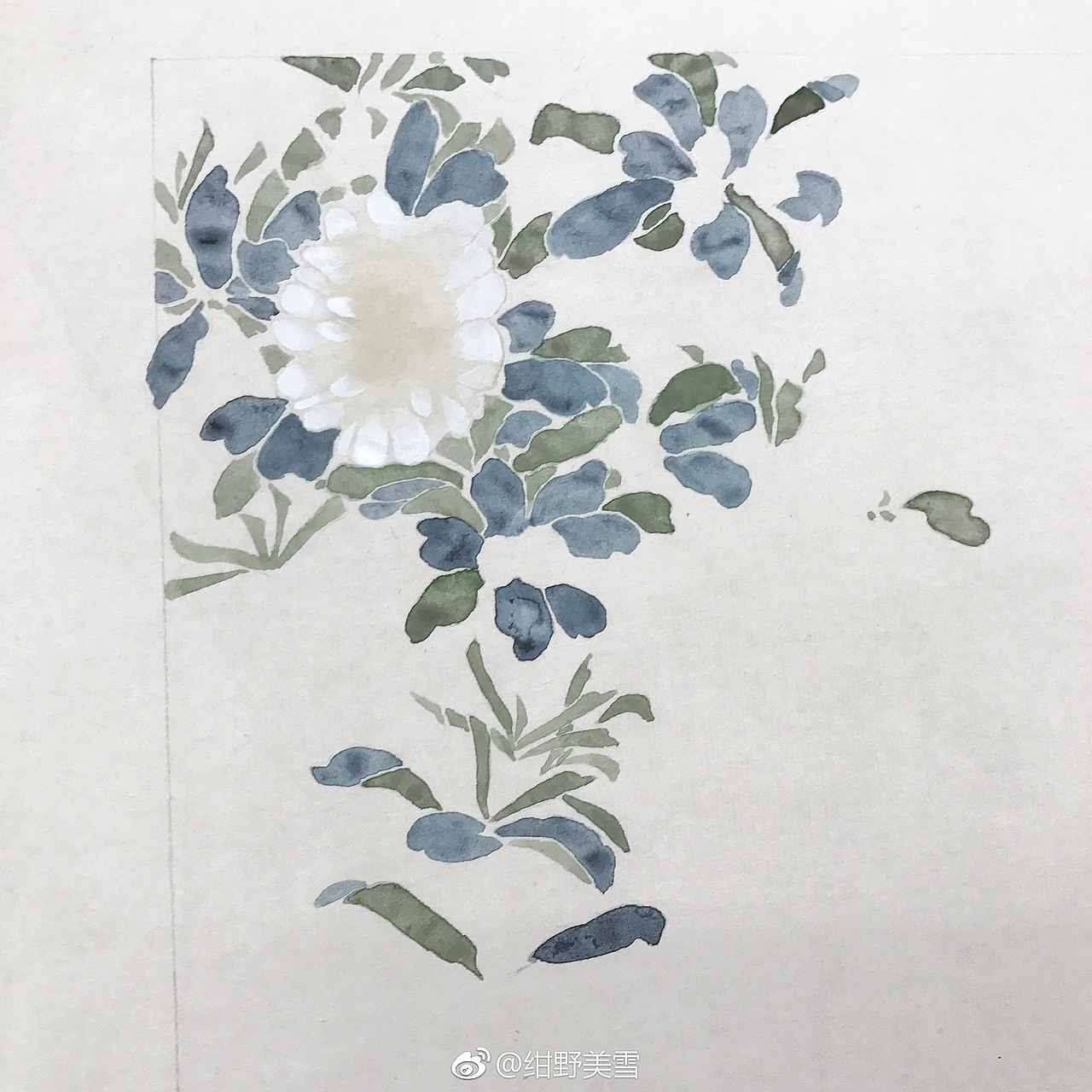 没骨 | 国画（图ZMTEzMjI3NTEy） - 绘画 - 站酷设计师紺野美雪原创素材 - 站酷ZCOOL