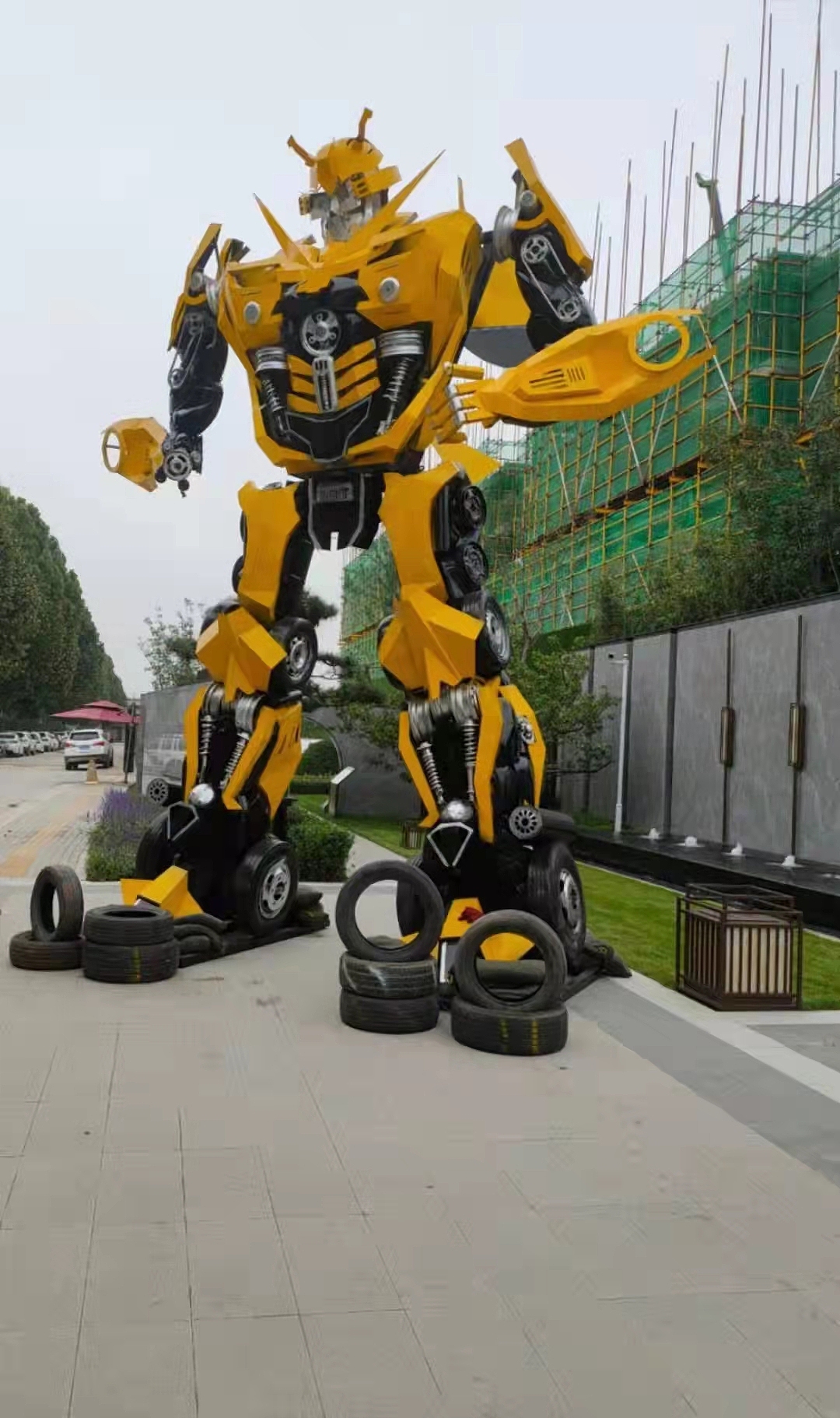 暖场互动设备变形金刚