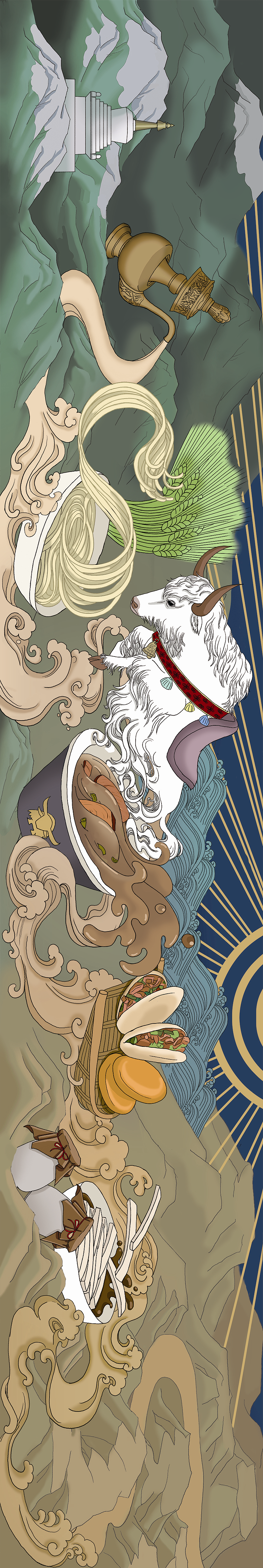品牌升级 | 青海美食收藏馆——牦看山（图ZMTIzNDkxNzg4） - 品牌 - 站酷设计师逐浪设计原创素材 - 站酷ZCOOL