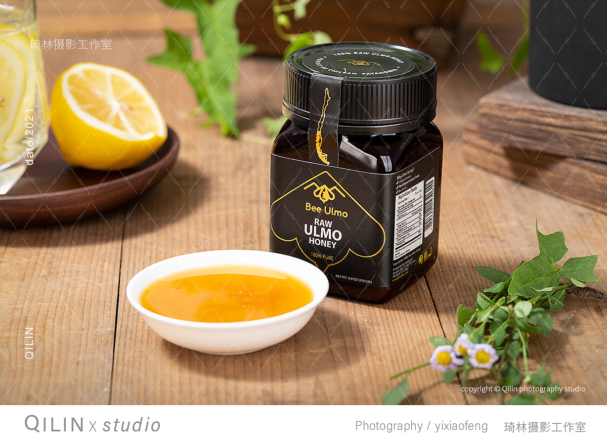 Bee Ulmo 智利进口天然蜂蜜X琦林摄影