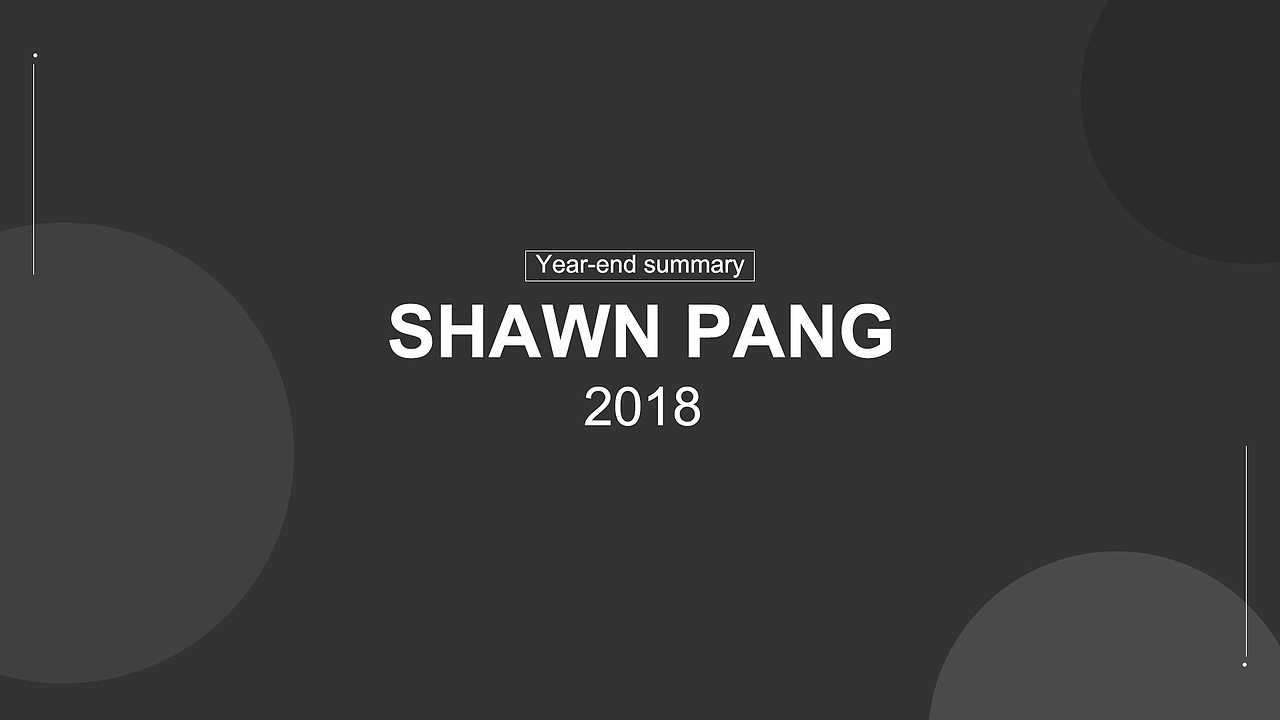 2018年度盘点（图ZMTQ3MjU2OTY4） - 其他平面 - 站酷设计师ShawnPang原创素材 - 站酷ZCOOL