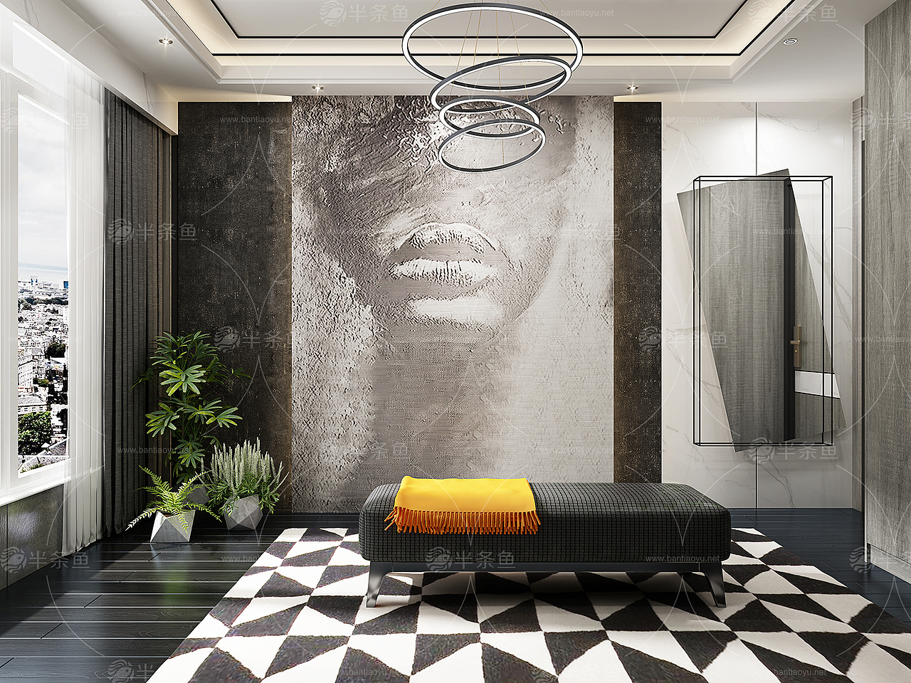 【效果图表现】（图ZMjQxNjIxNzk2） - 家装设计 - 站酷设计师半条鱼小雪原创素材 - 站酷ZCOOL