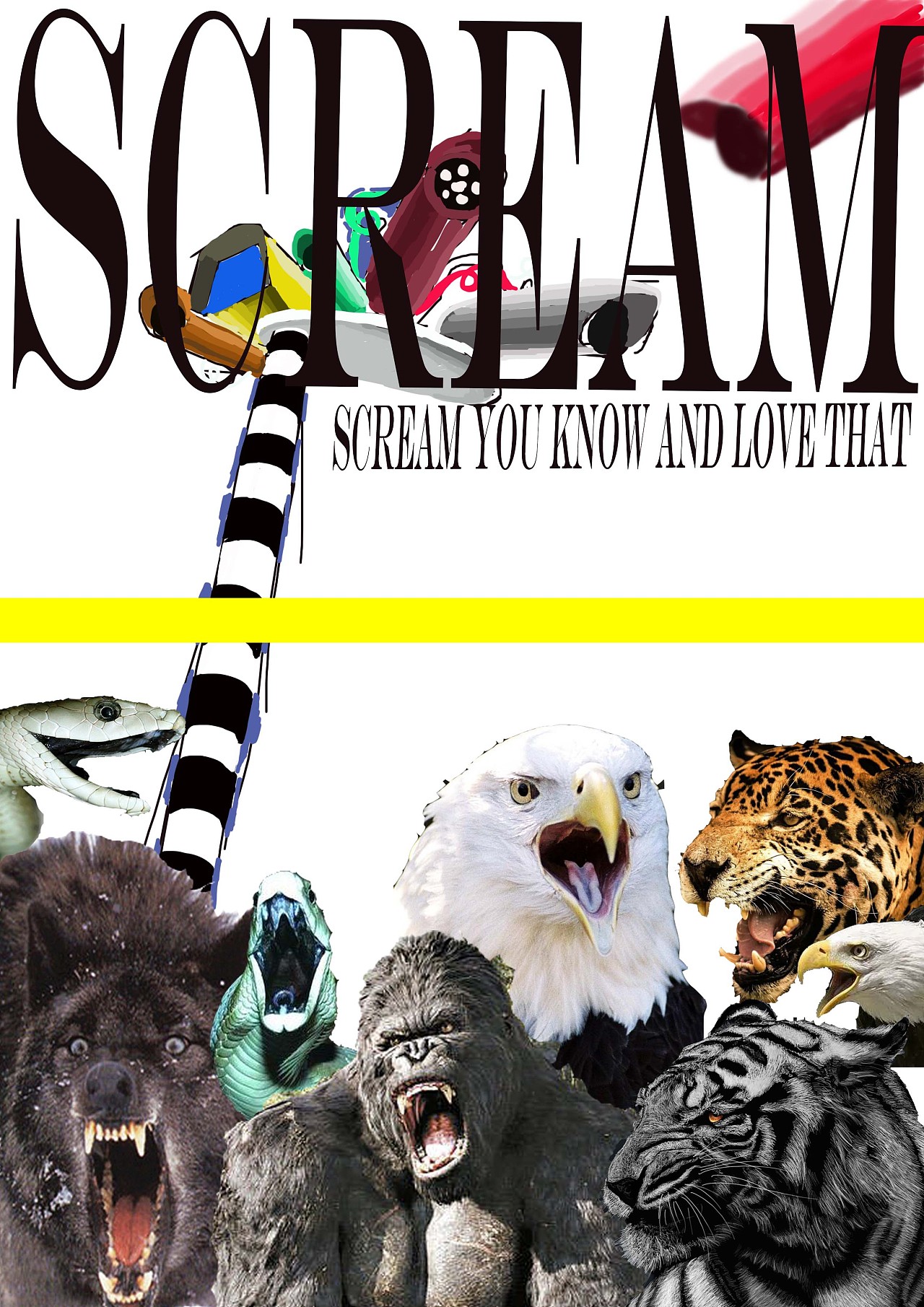 尖叫|平面|海报|宋大侠1998 - 原创作品 - 站酷 (zcool)