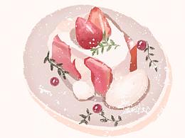 草莓蛋糕