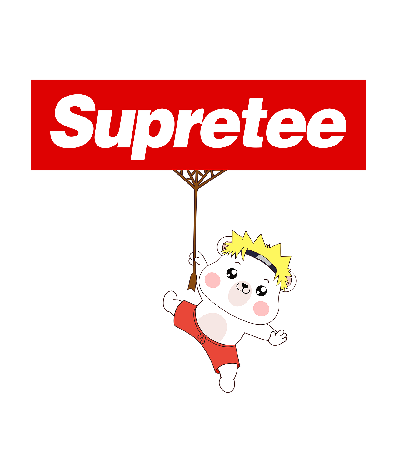 火影熊童装服装印花设计