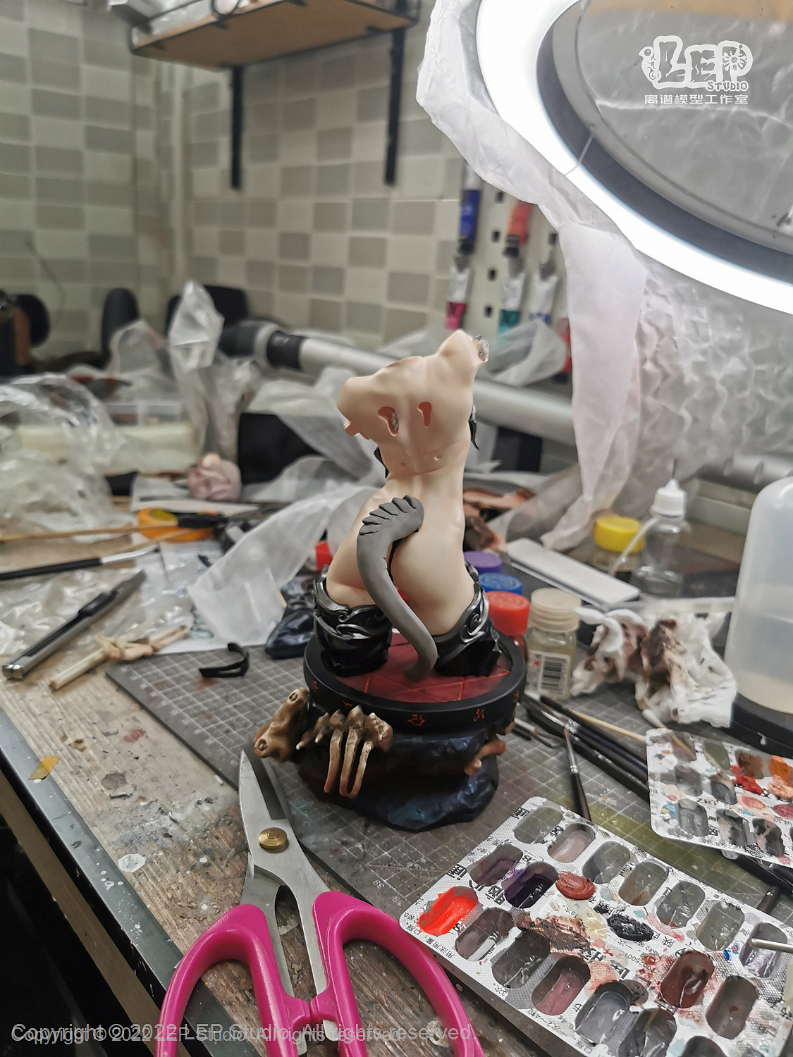 【涂装】SWEET TRAP 甜蜜陷阱（图ZMzAwMDY1NzA4） - 手办/模玩 - 站酷设计师离谱哥哥原创素材 - 站酷ZCOOL