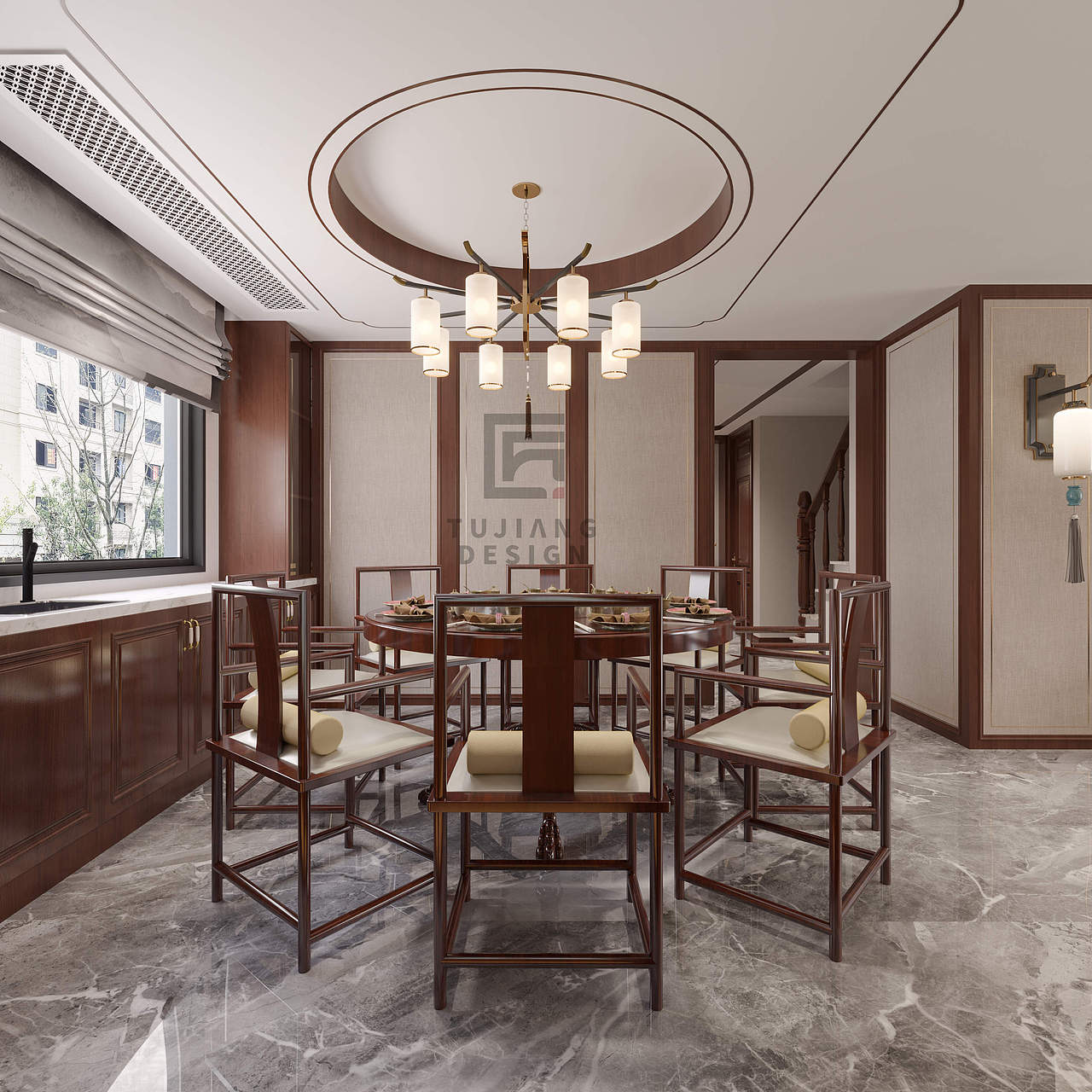 新中式设计,方寸之间,皆是优雅东方韵味!