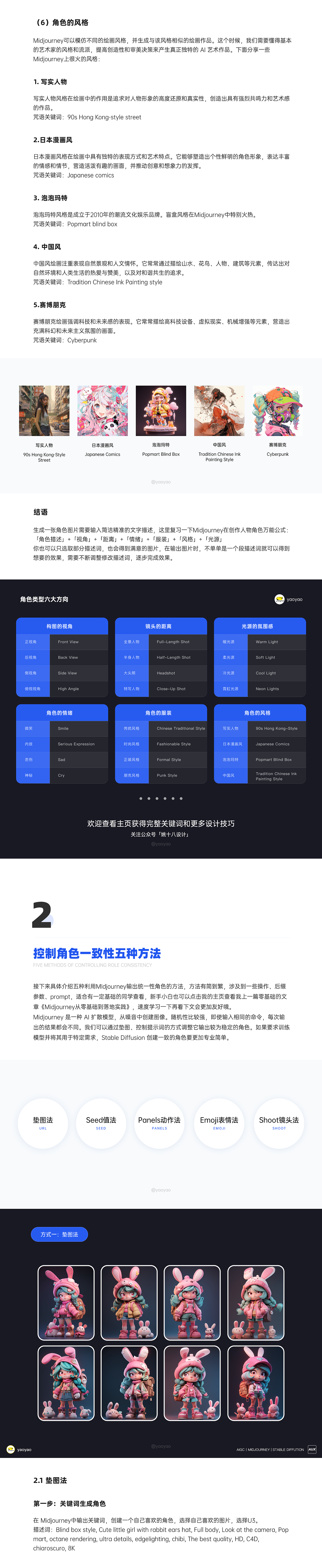 Midjourney零基础设计角色一致性（图ZMzQzNjA4Mjk2） - APP界面 - 站酷设计师yaoyao设计师原创素材 - 站酷ZCOOL
