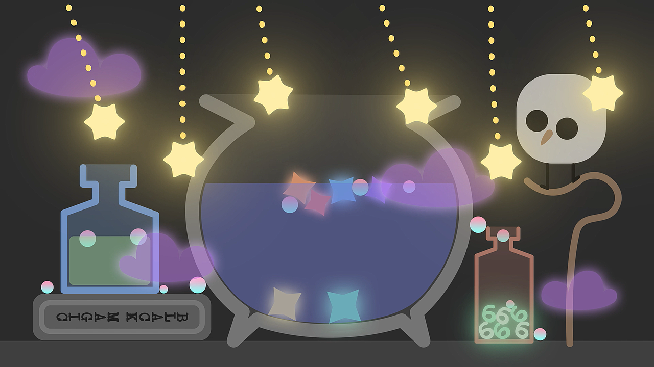 《魔法坩堝》Newton插件習作（圖ZMzY5Mjc2OTcy） - 其他影視 - 站酷設計師Mega丼原創(chuàng)素材 - 站酷ZCOOL