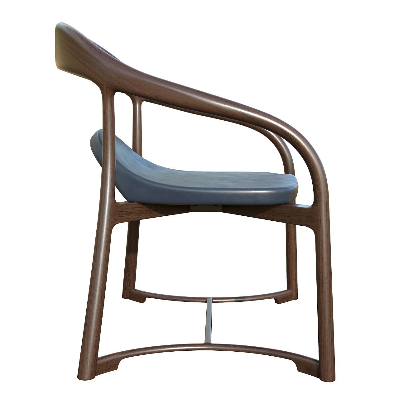 誉承堂 YD-007型号托尼圈椅 榆木材质中式古典风格客厅家具