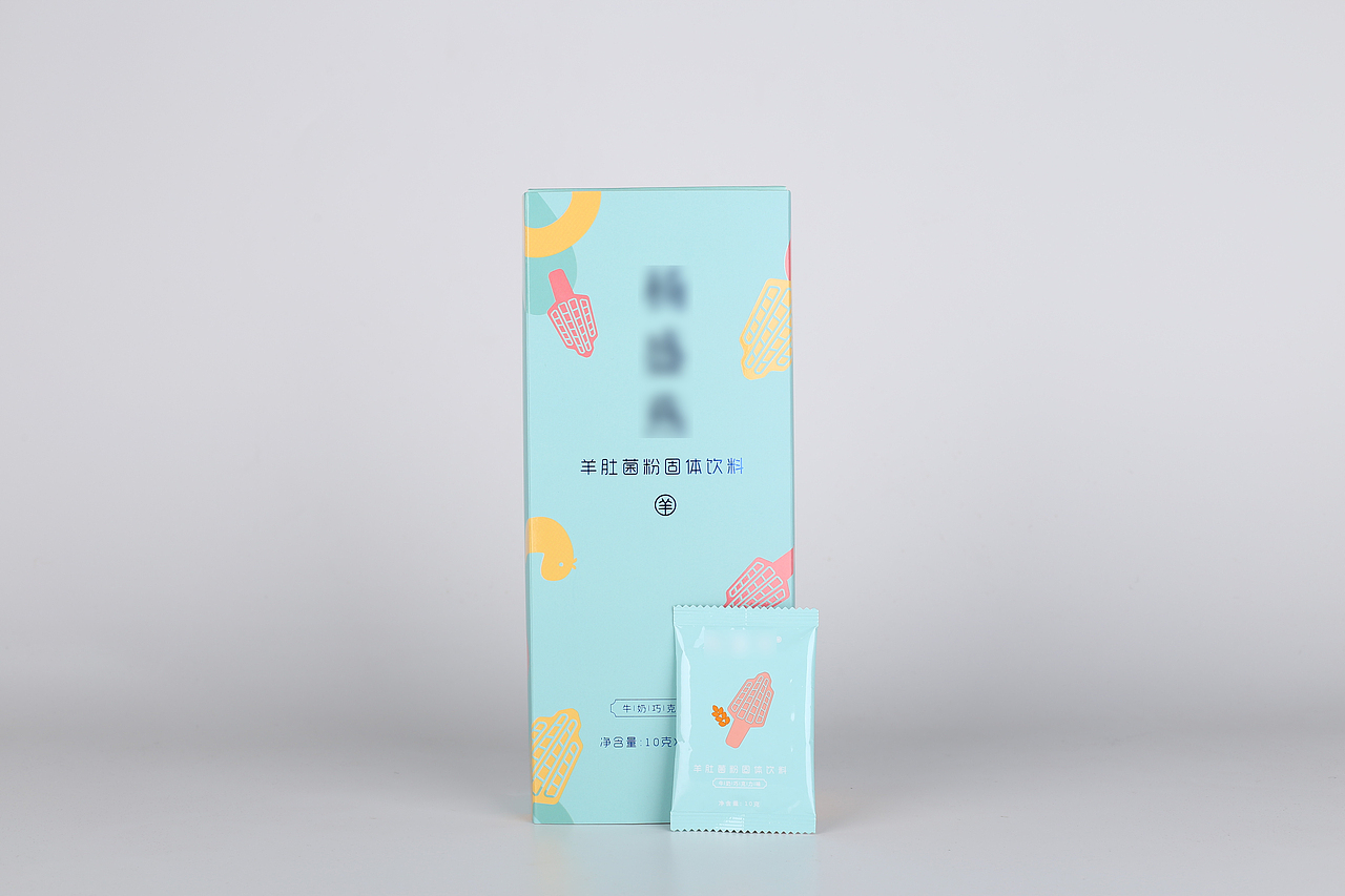 多款菌類的保健品包裝設計