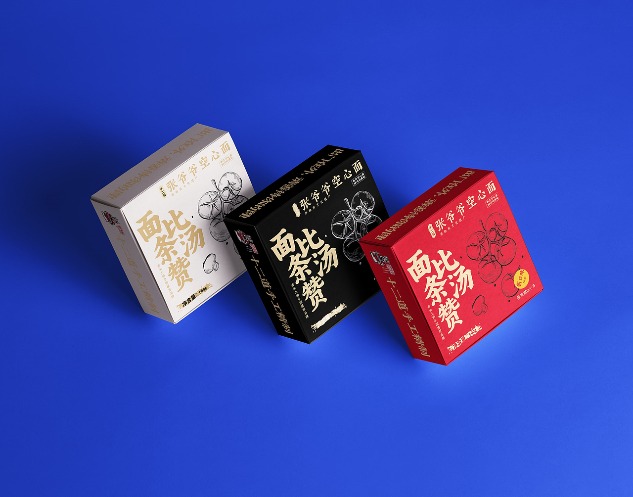 张爷爷空心面 X 自然无聊实验室（图ZMTUzNDc3MjIw） - 包装 - 站酷设计师BOB设计工作室原创素材 - 站酷ZCOOL