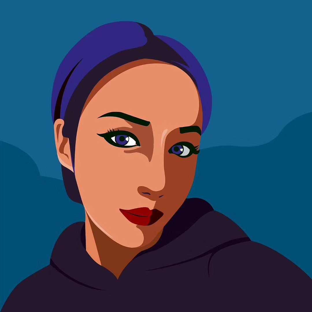 INS风画像（图ZMjA0NjA5ODUy） - 艺术插画 - 站酷设计师贰米有点二原创素材 - 站酷ZCOOL