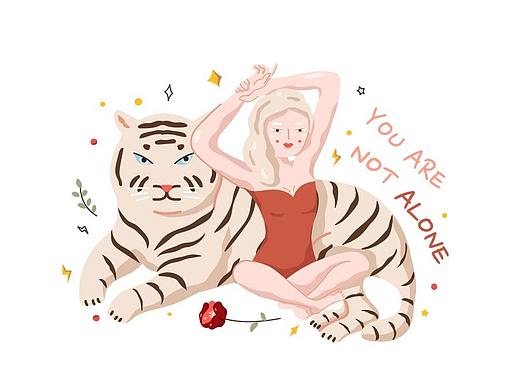《Girl power》主题插画