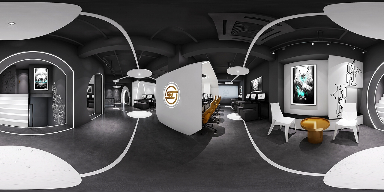 办公区全景图合集