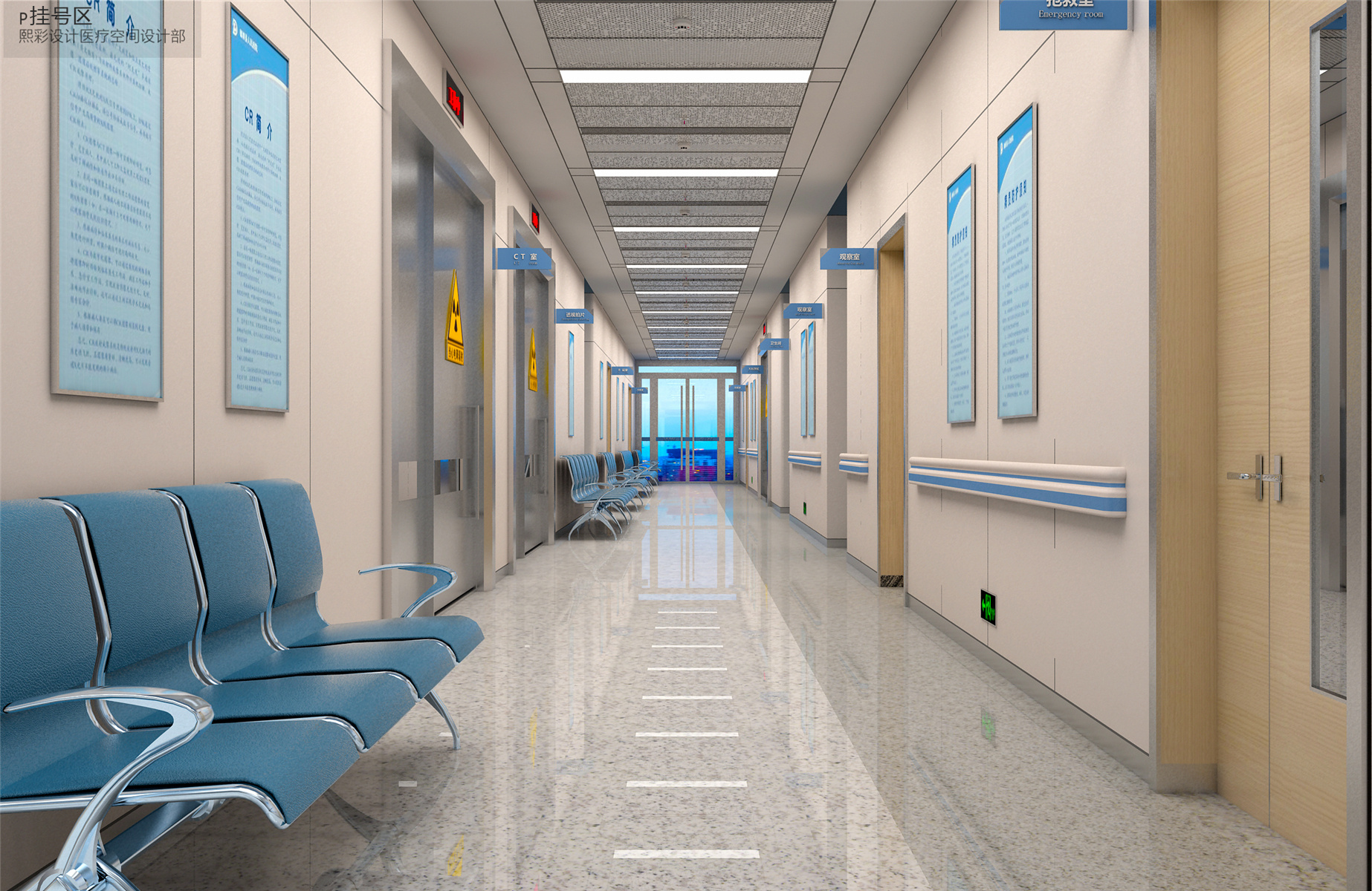 医院病房门款式设计应遵循的几大要素 - 湖南航天康达环保树脂门-htkdszm.com