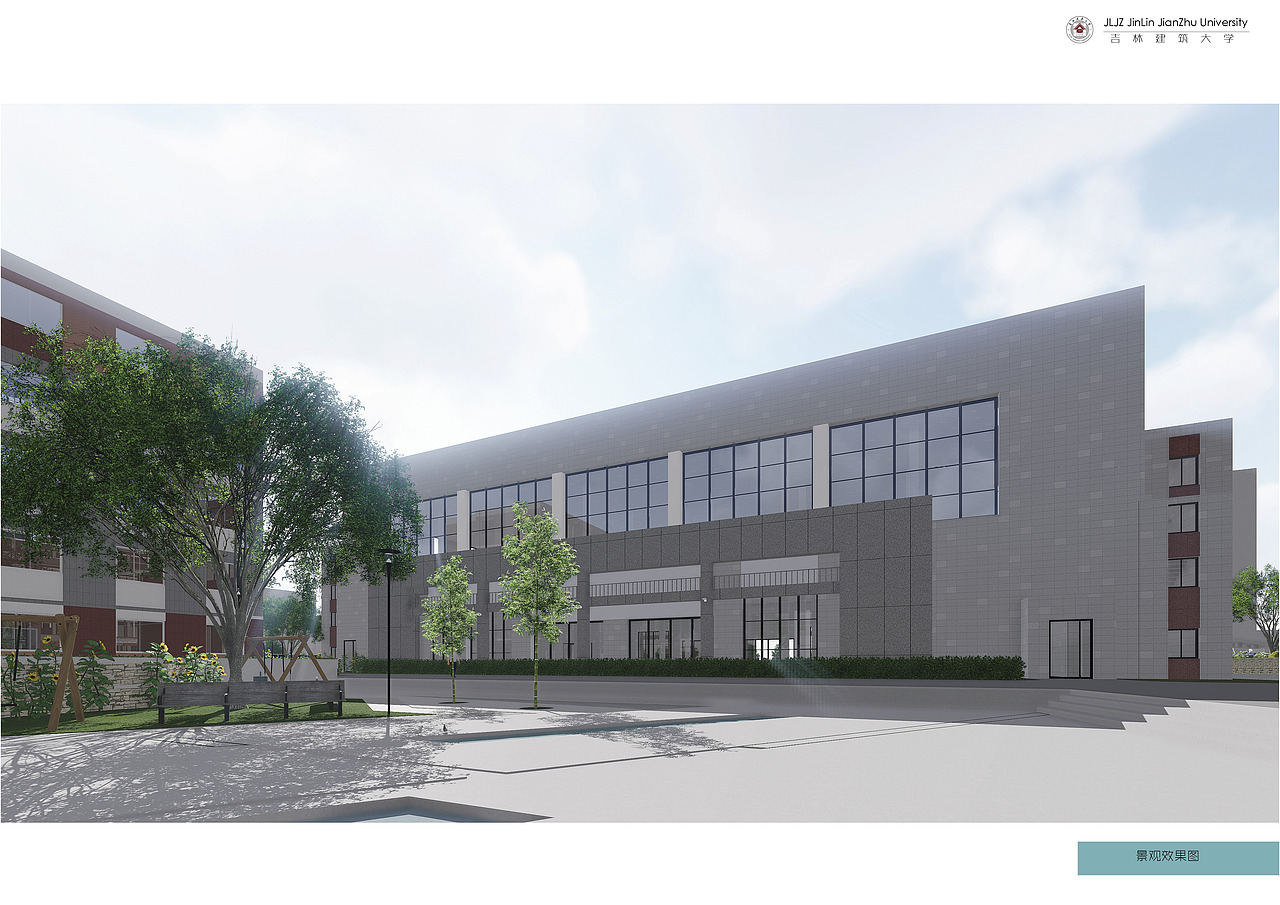 大三学校建筑设计（图ZNTMxMDU1NTY=） - 建筑设计 - 站酷设计师转身薇笑看世界原创素材 - 站酷ZCOOL