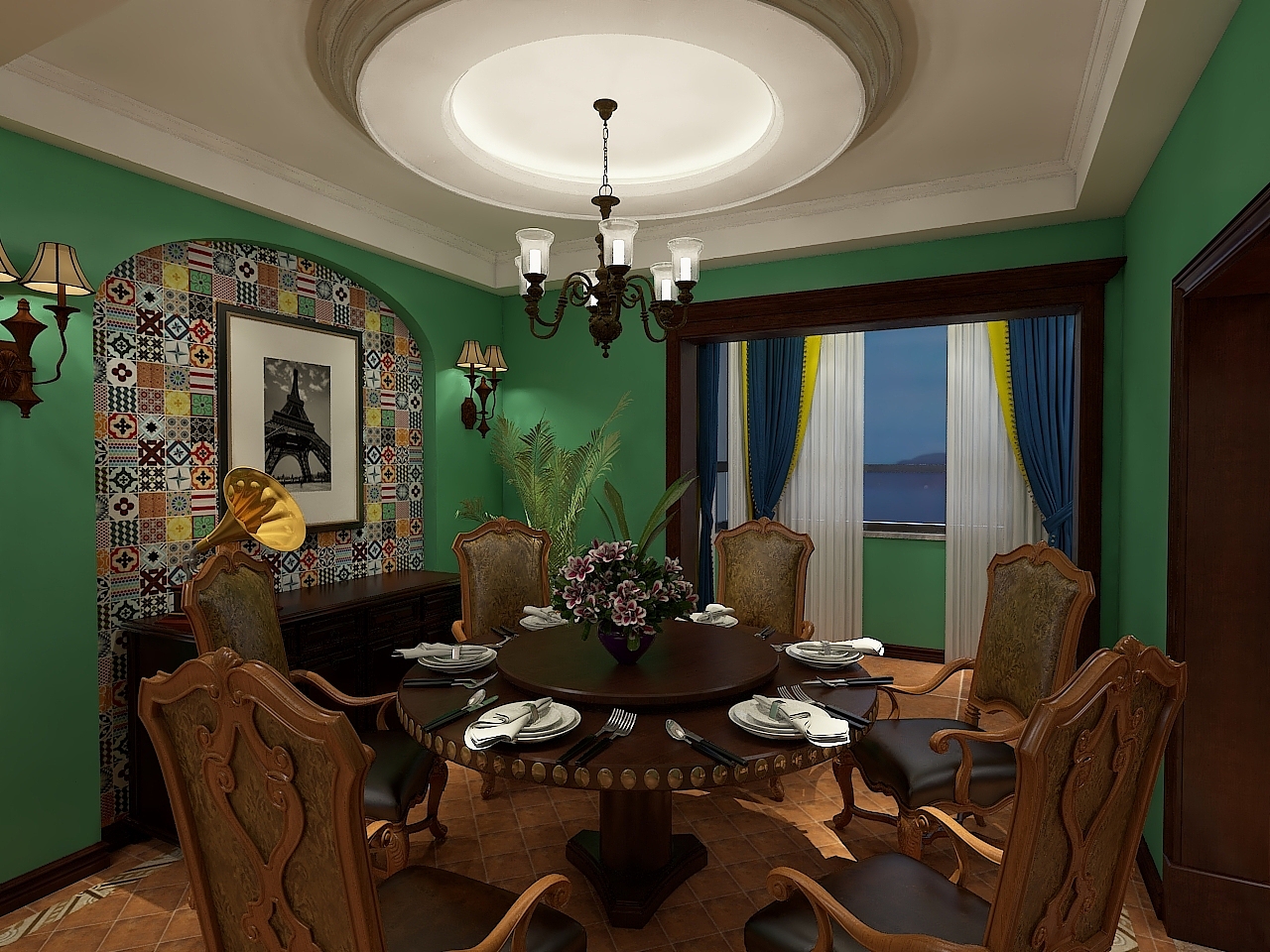 元叶盛美式风格设计