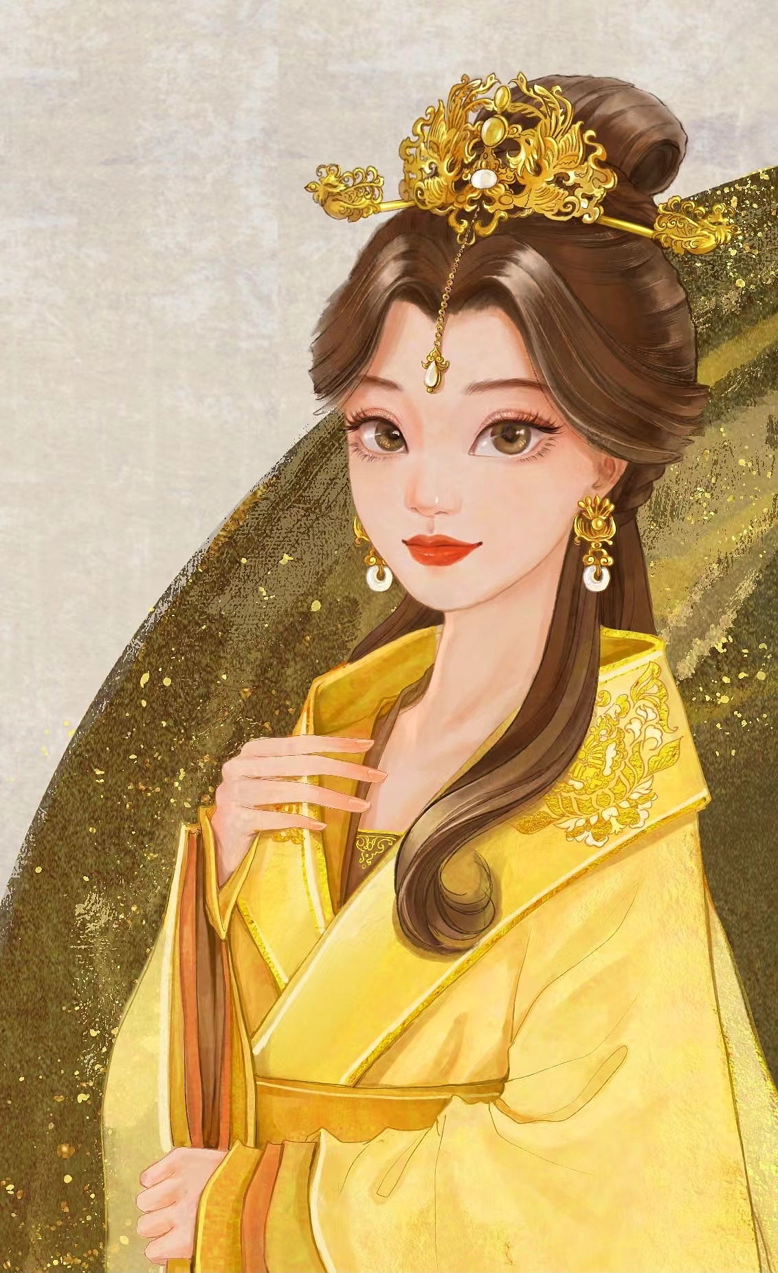 国风公主（图ZMjc3NTA2MDgw） - 概念设定 - 站酷设计师月溪鸣原创素材 - 站酷ZCOOL