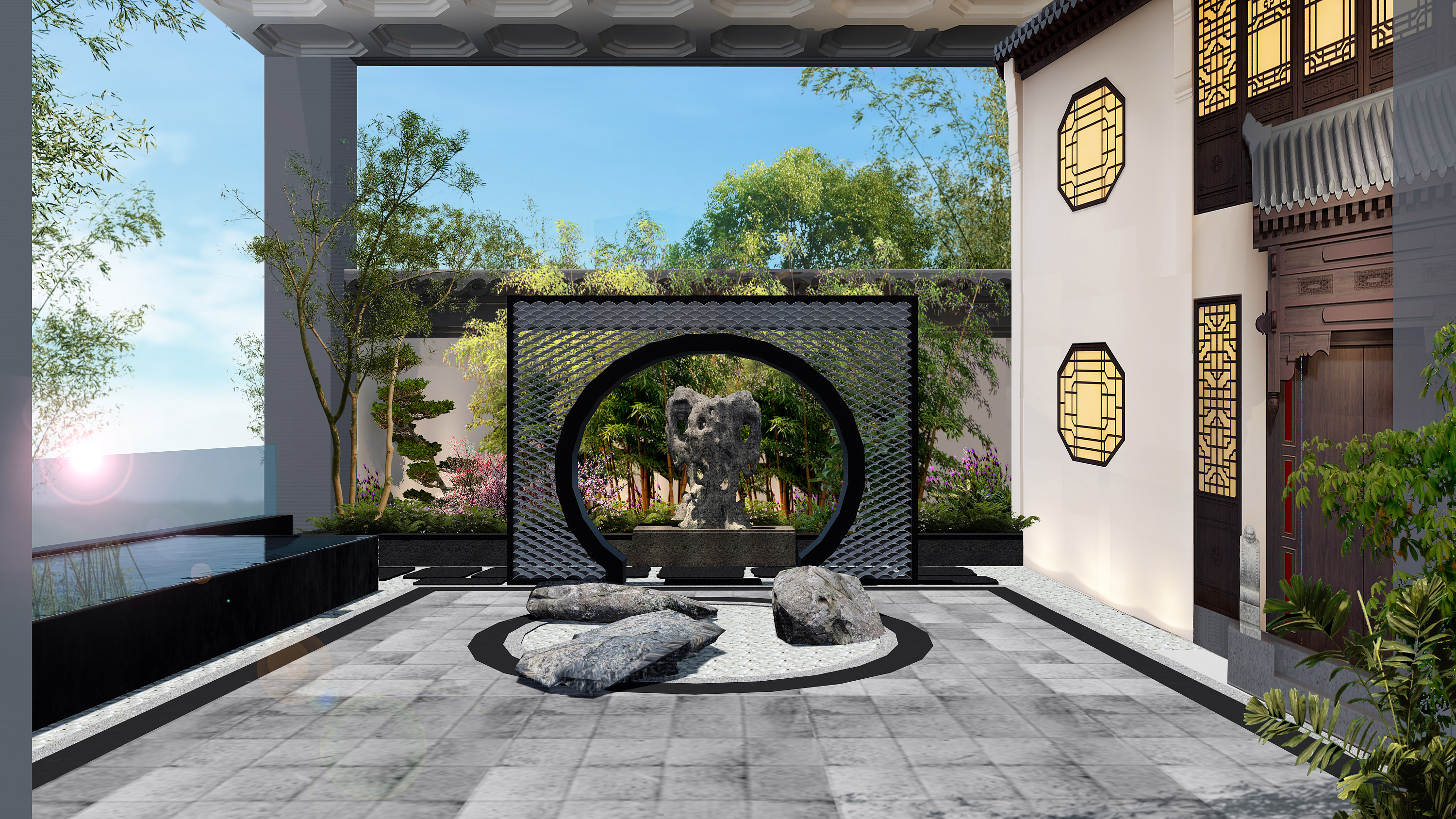 空中合院景观方案_熙陆设计tommy-站酷zcool