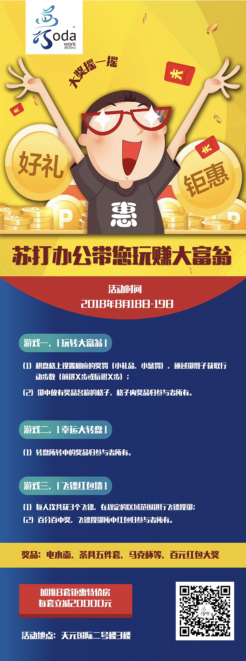 地产类线下活动展板设计