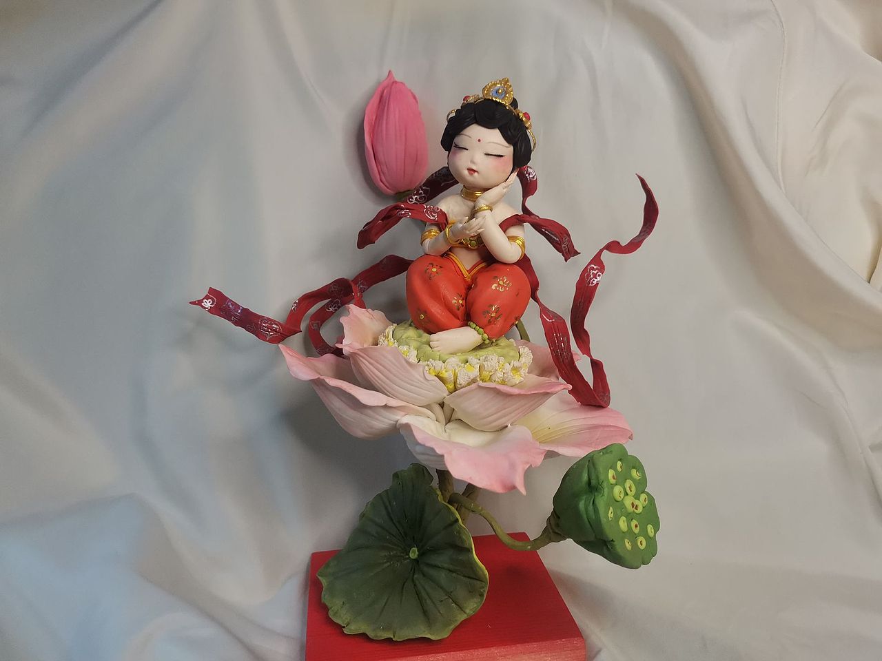 敦煌!莲花子——面塑