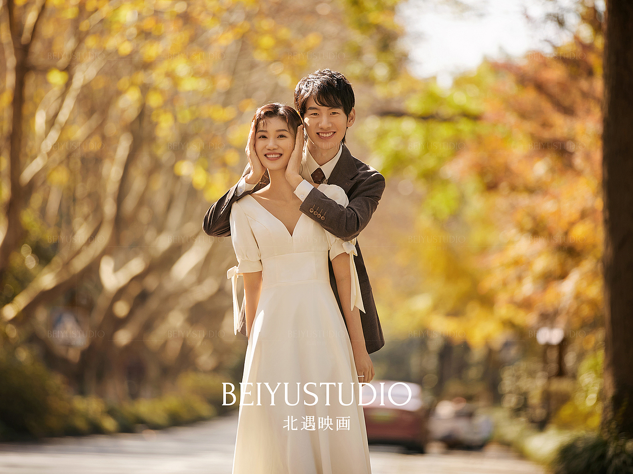 秋空涟风,树影是光的信使