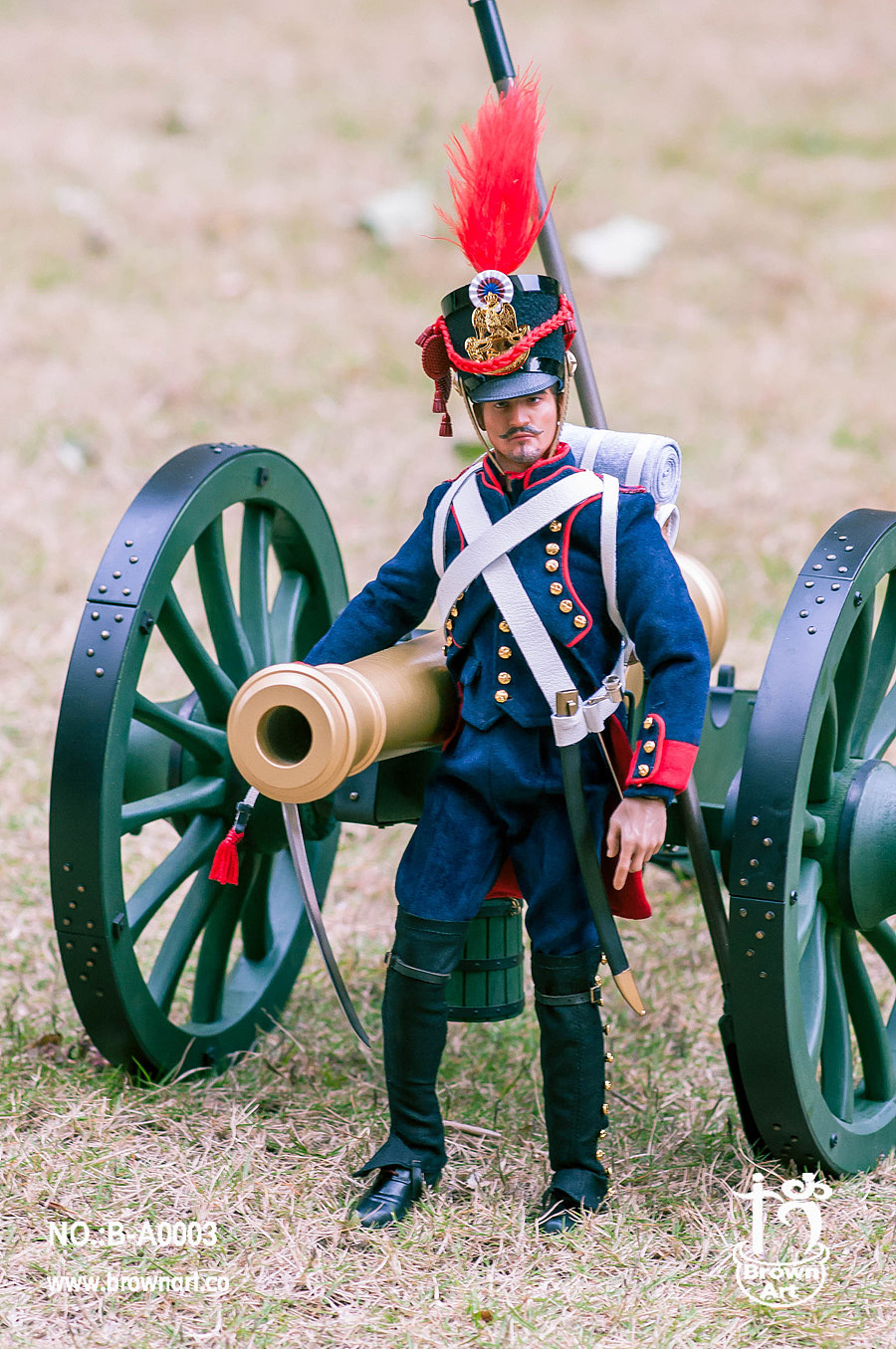 拿破仑战争系列野战炮兵 1/6比例