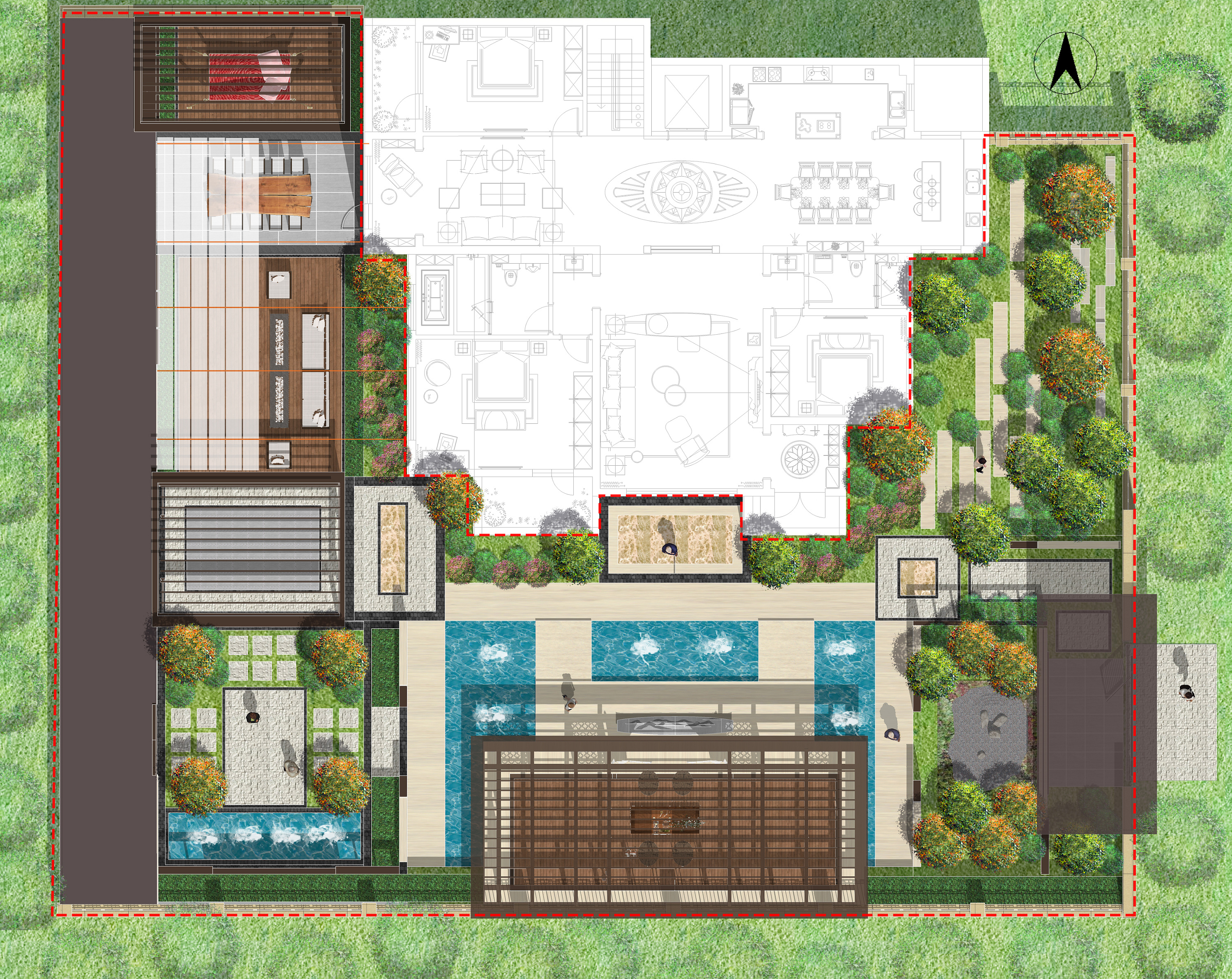 庭院|空间|景观设计|evon0001 - 原创作品 - 站酷 (zcool)