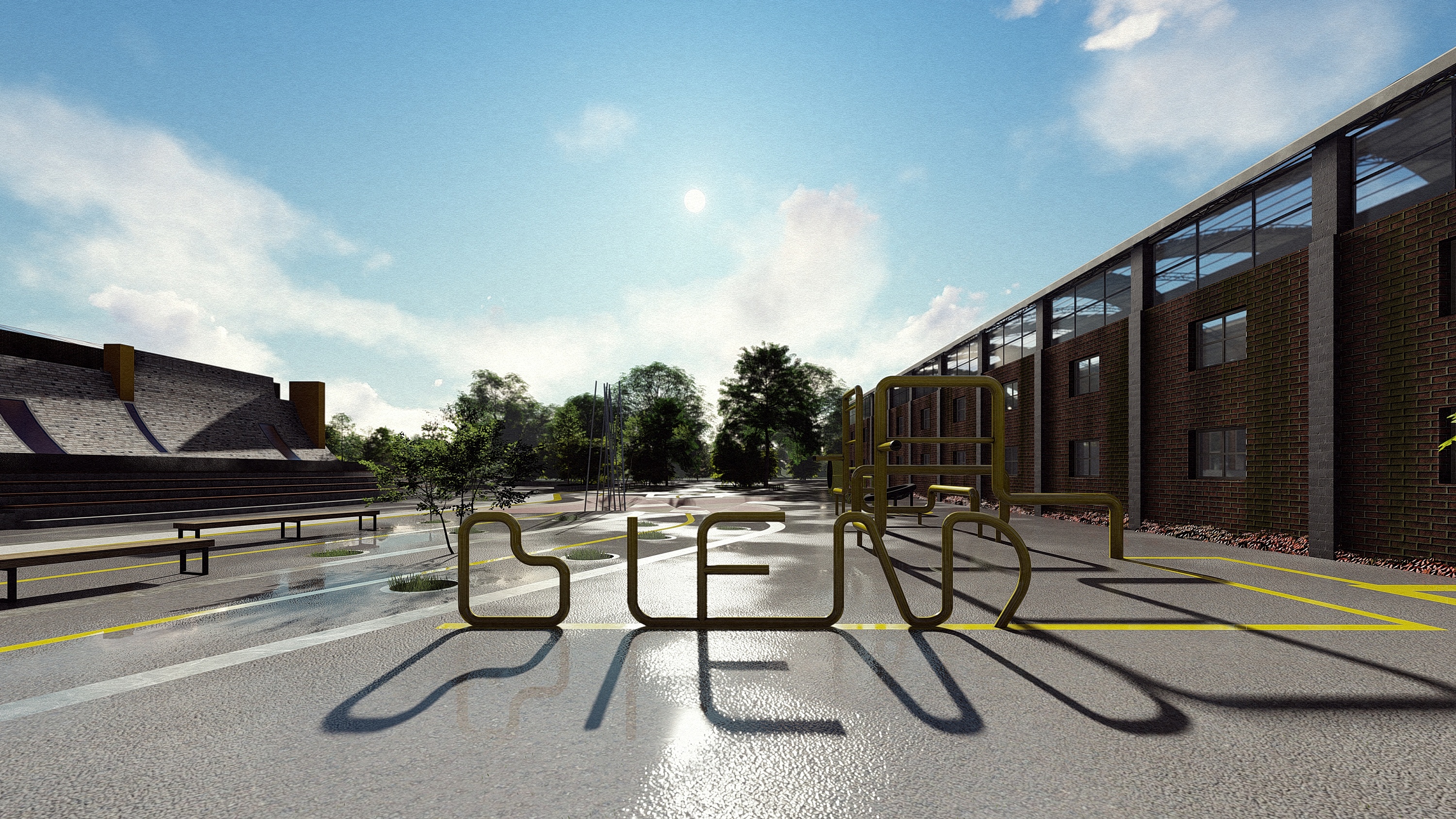 工厂改造方案了解一下|空间|景观设计|从小白开始 - 原创作品 - 站酷