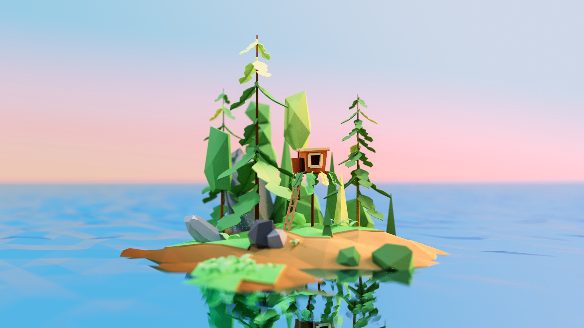 lowpoly | 能让人开心的小模型们