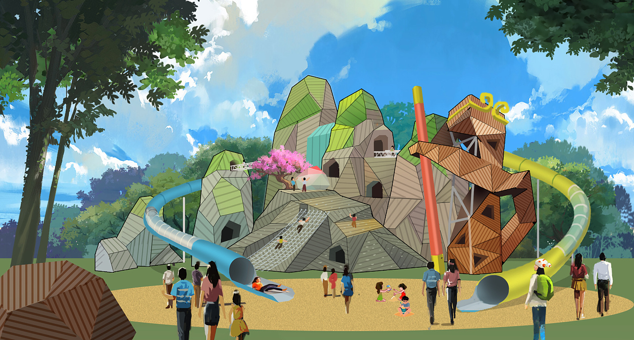 主题公园概念图设计