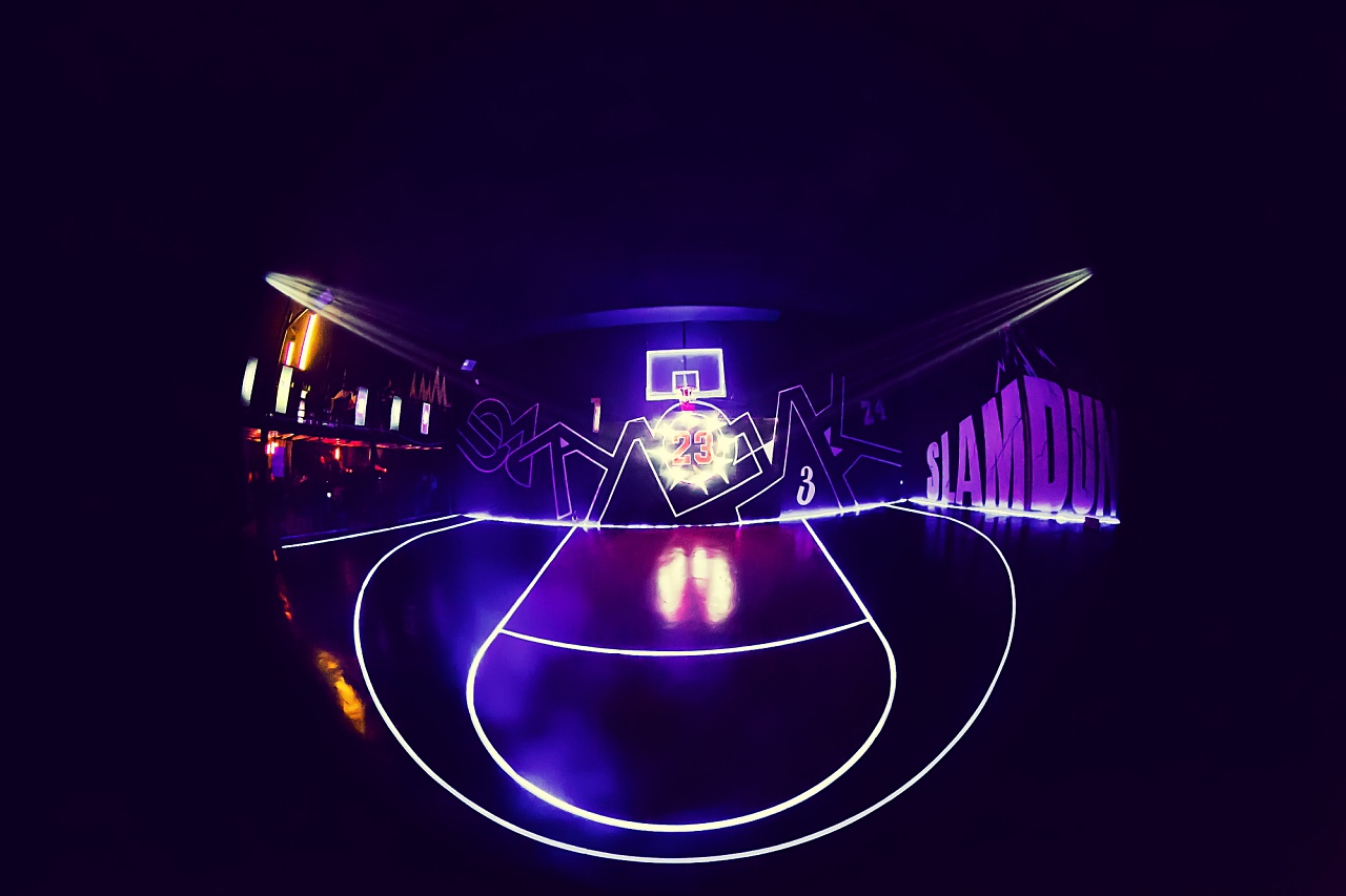 兄弟的篮球主题酒吧开业送上照片愿生意兴隆