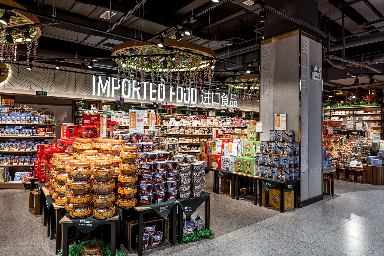 邻里优选超市崇州店|空间|商业空间设计|众派思商业设计 - 原创作品