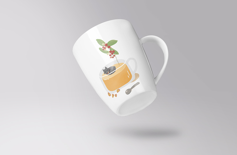 草本饮料包装插画（图ZMTY0MTMwODMy） - 商业插画 - 站酷设计师ranfry原创素材 - 站酷ZCOOL