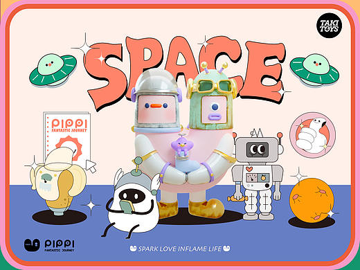 TakiToys™ PIPPI SPACE 限定 / 摩西摩西