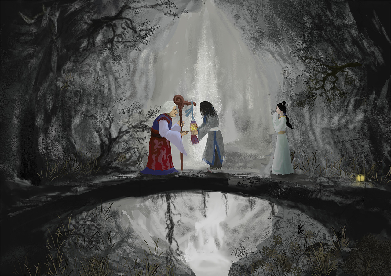 忘川河畔亦忘川