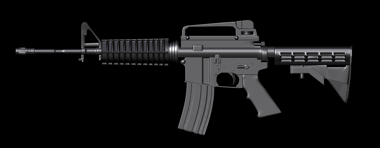 m4a1|三维|机械/交通|张昆 - 原创作品 - 站酷 (zcool)