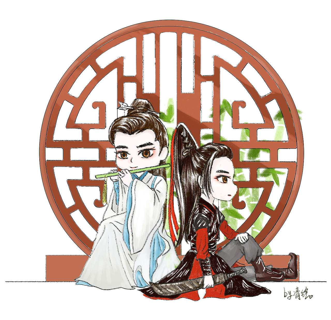 一些板绘创作（图ZMTc3MjcwMDUy） - 创作习作 - 站酷设计师wxnzylpaji原创素材 - 站酷ZCOOL