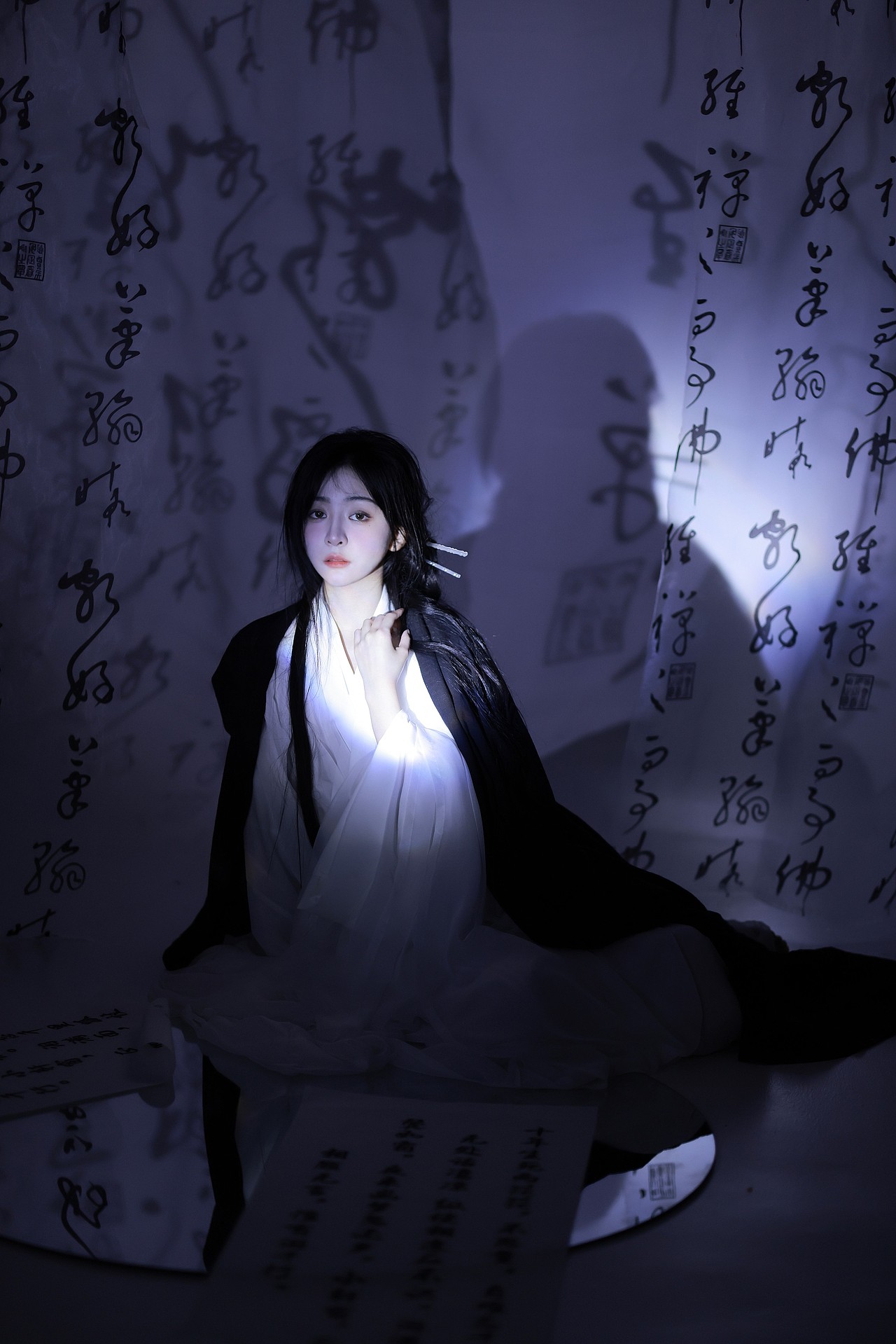 挥毫落纸如云烟（图ZMjk4NDM4MzEy） - 人像摄影 - 站酷设计师猫南北睡不醒原创素材 - 站酷ZCOOL