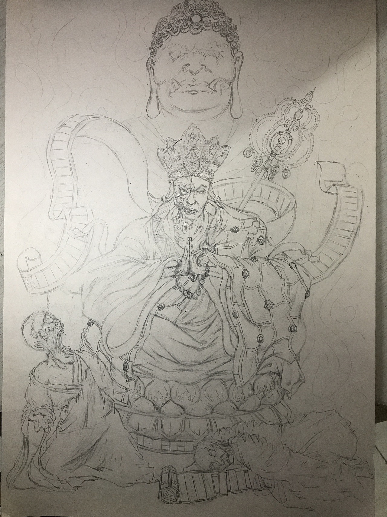 唐三藏暗黑插画