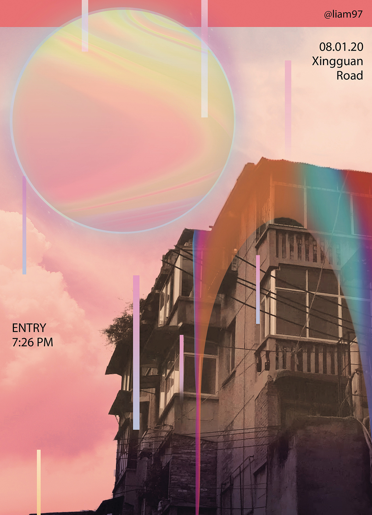 致敬magdiellopez视觉设计师超现实主义炫酷海报