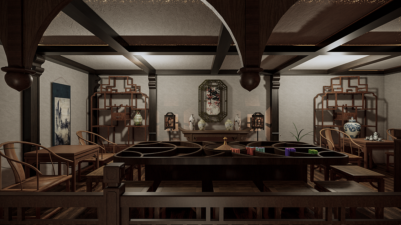 《锦衣卫》风格剧本杀空间设计