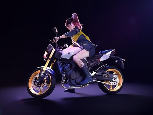 MotorGirl | 机车少女角色制作